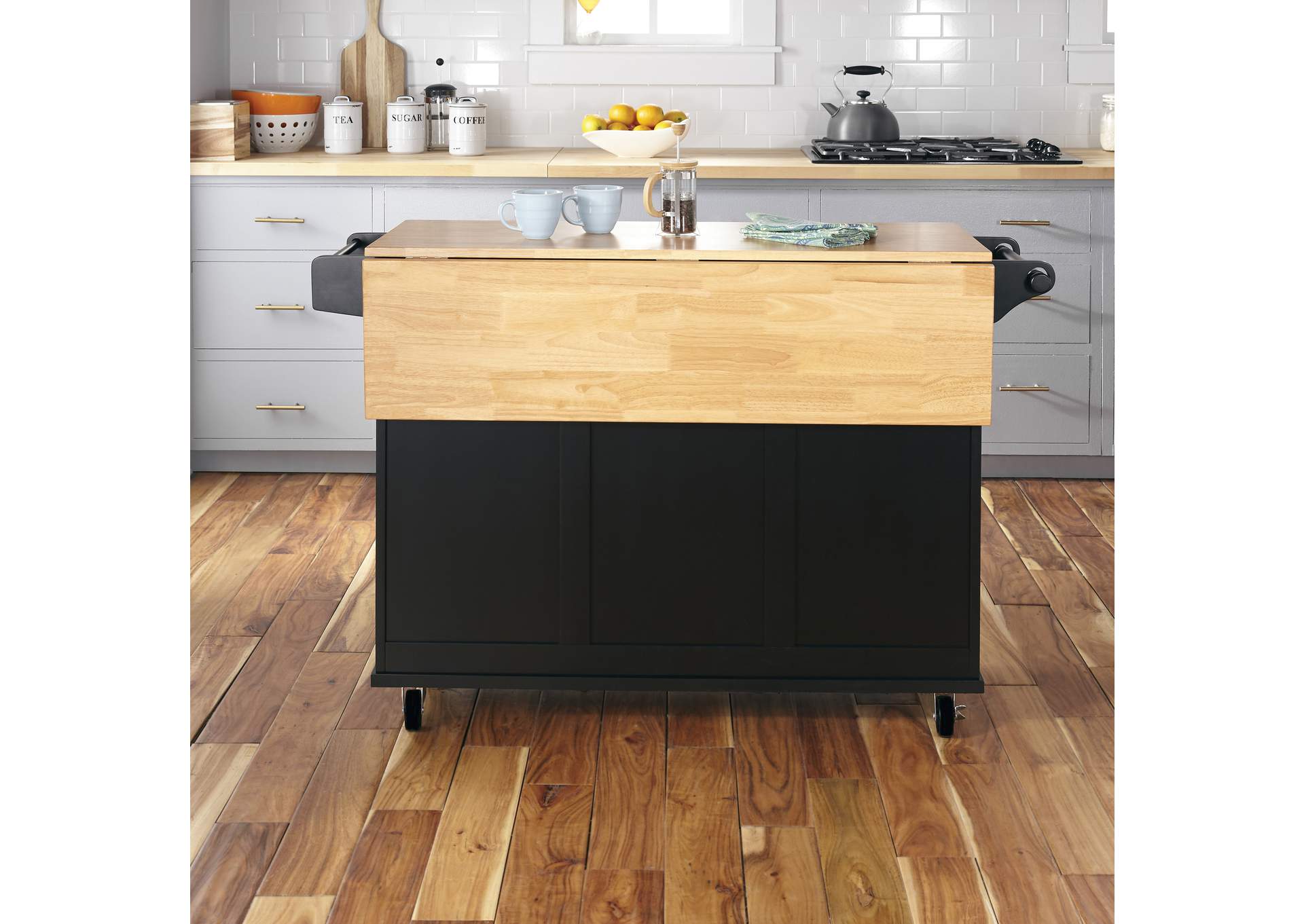 Blanche Kitchen Cart By Homestyles,Homestyles