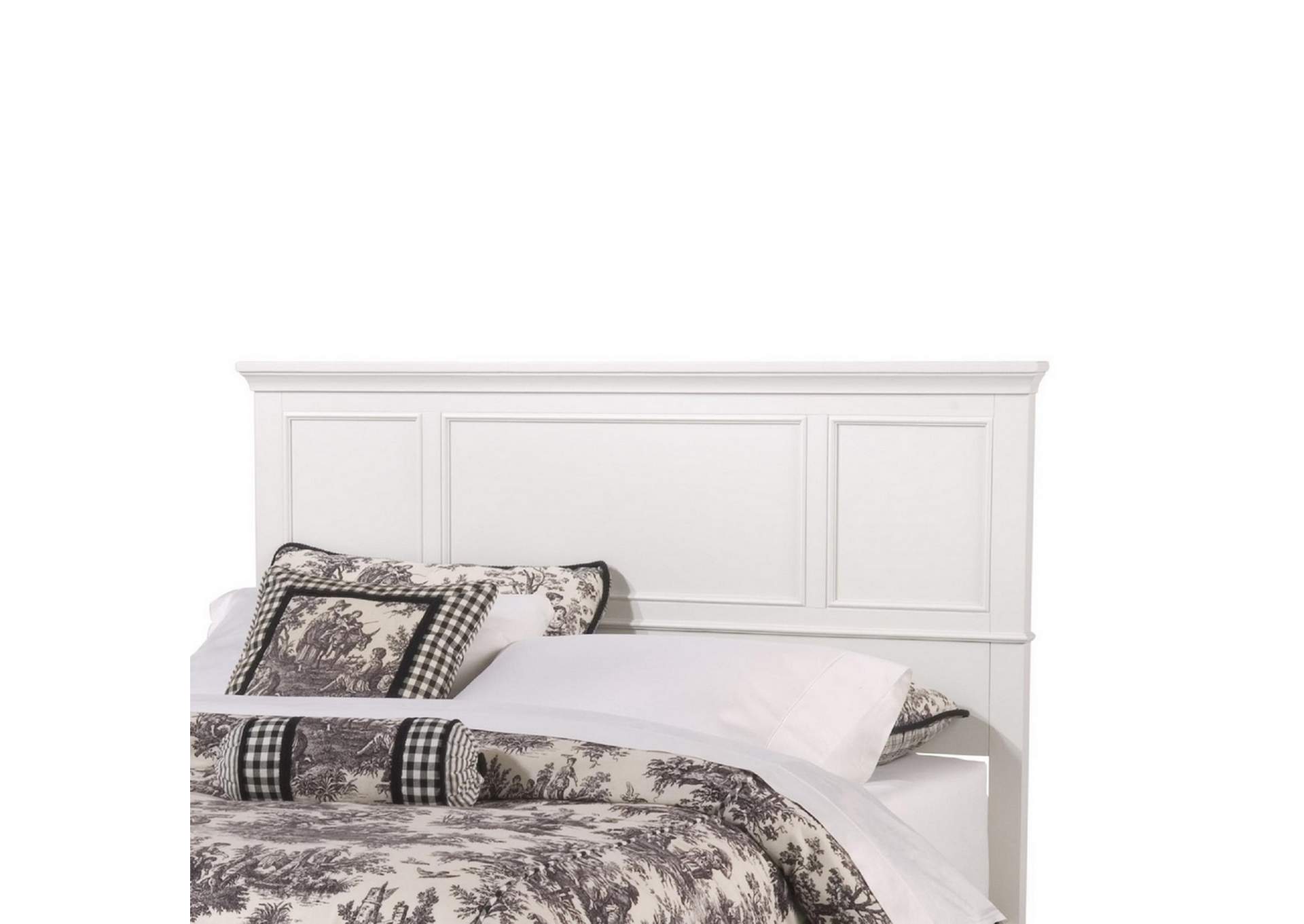 Century Off-White King Headboard,Homestyles