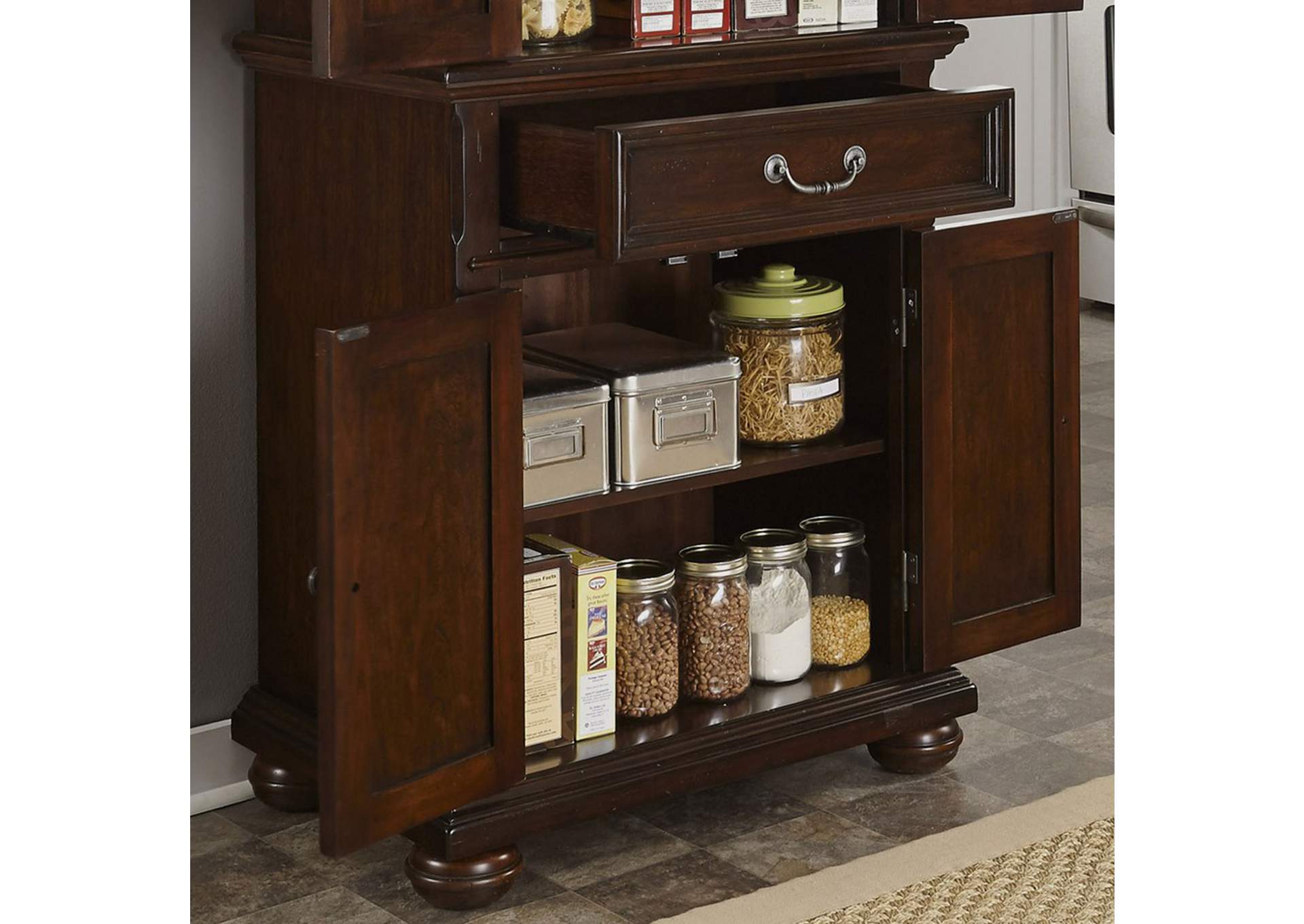 Colonia Classics Brown Pantry,Homestyles