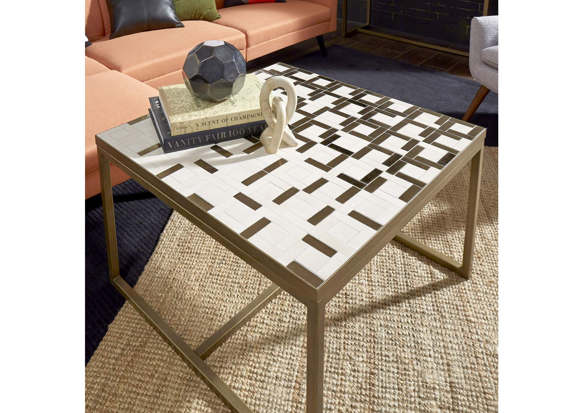 Geometric II Coffee Table By Homestyles,Homestyles