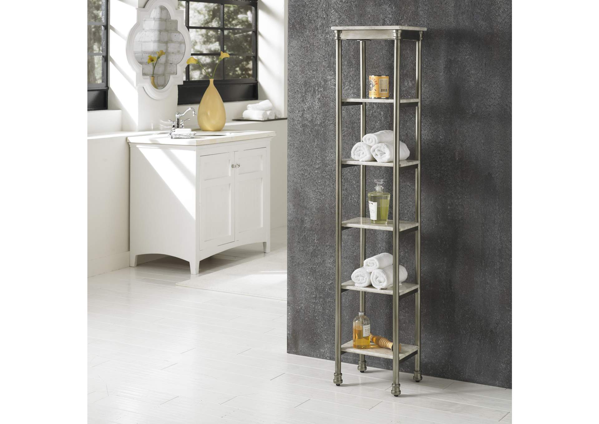 Orleans Six Tier Shelf By Homestyles,Homestyles