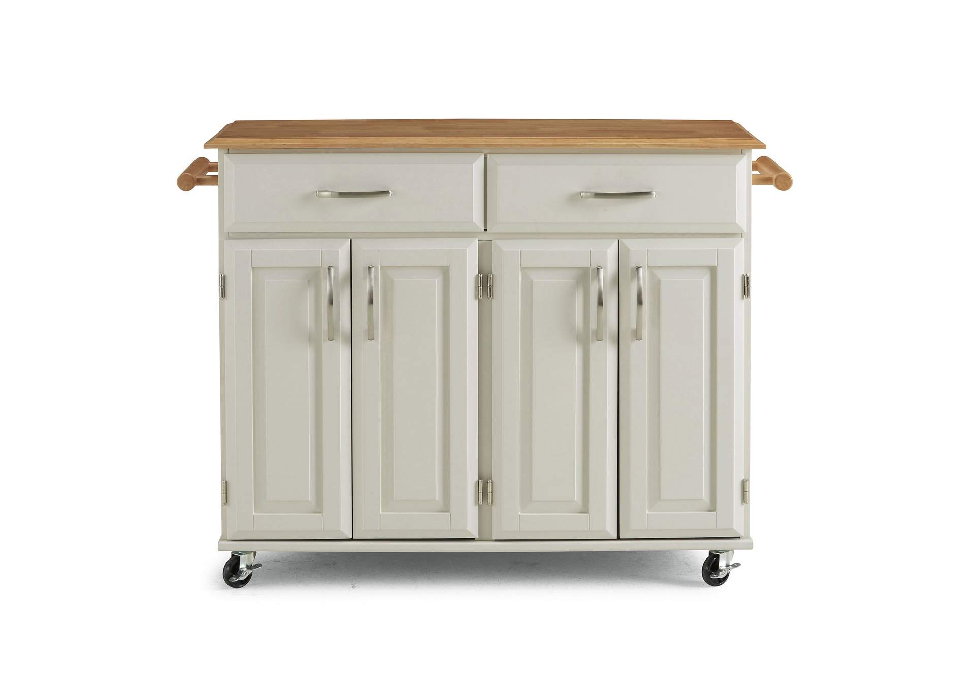 Blanche Kitchen Cart By Homestyles,Homestyles