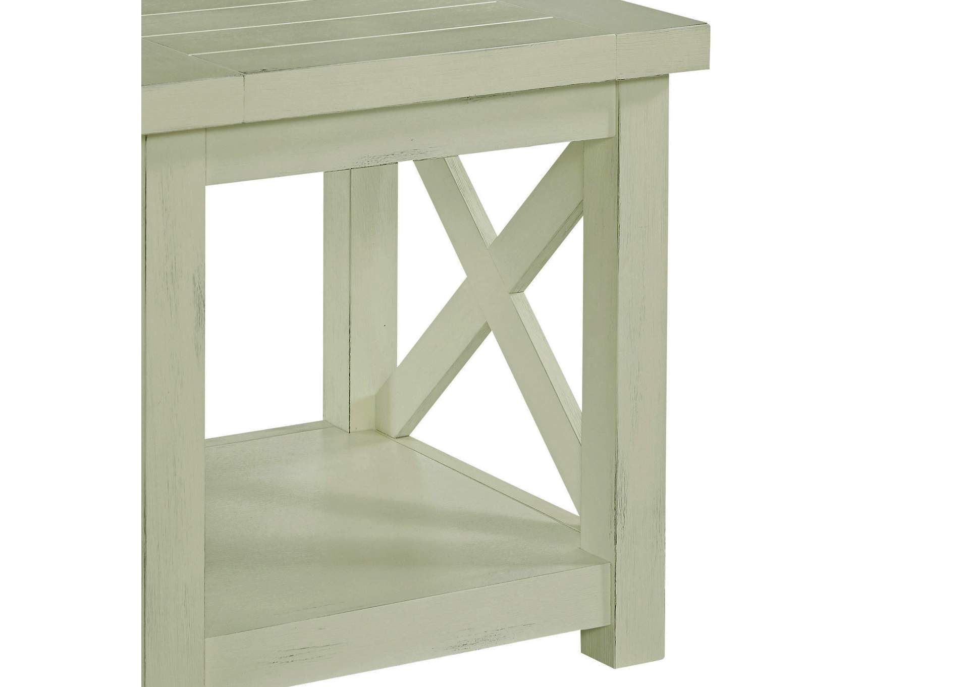 Bay Lodge End Table By Homestyles,Homestyles