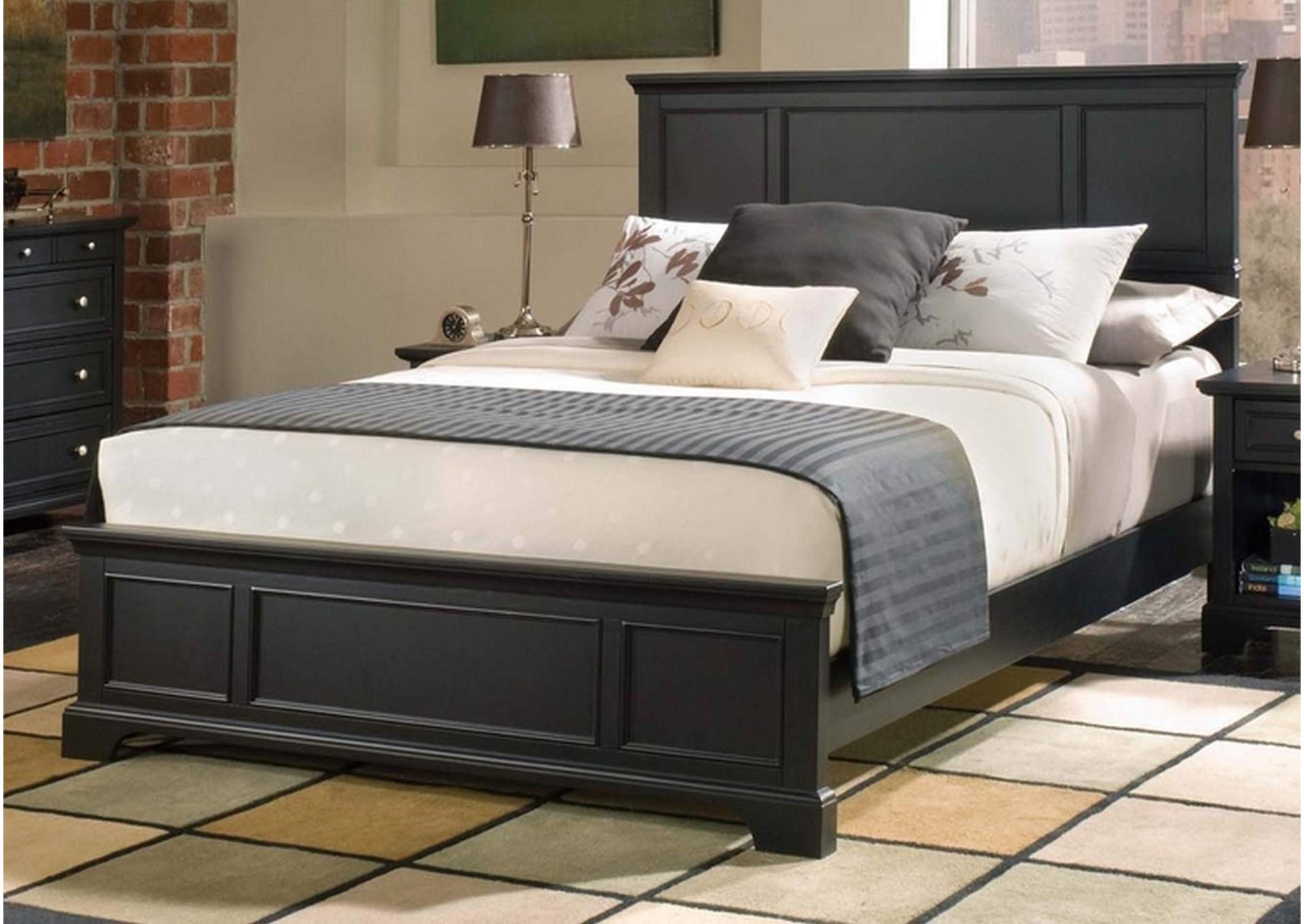 Ashford Black King Bed,Homestyles