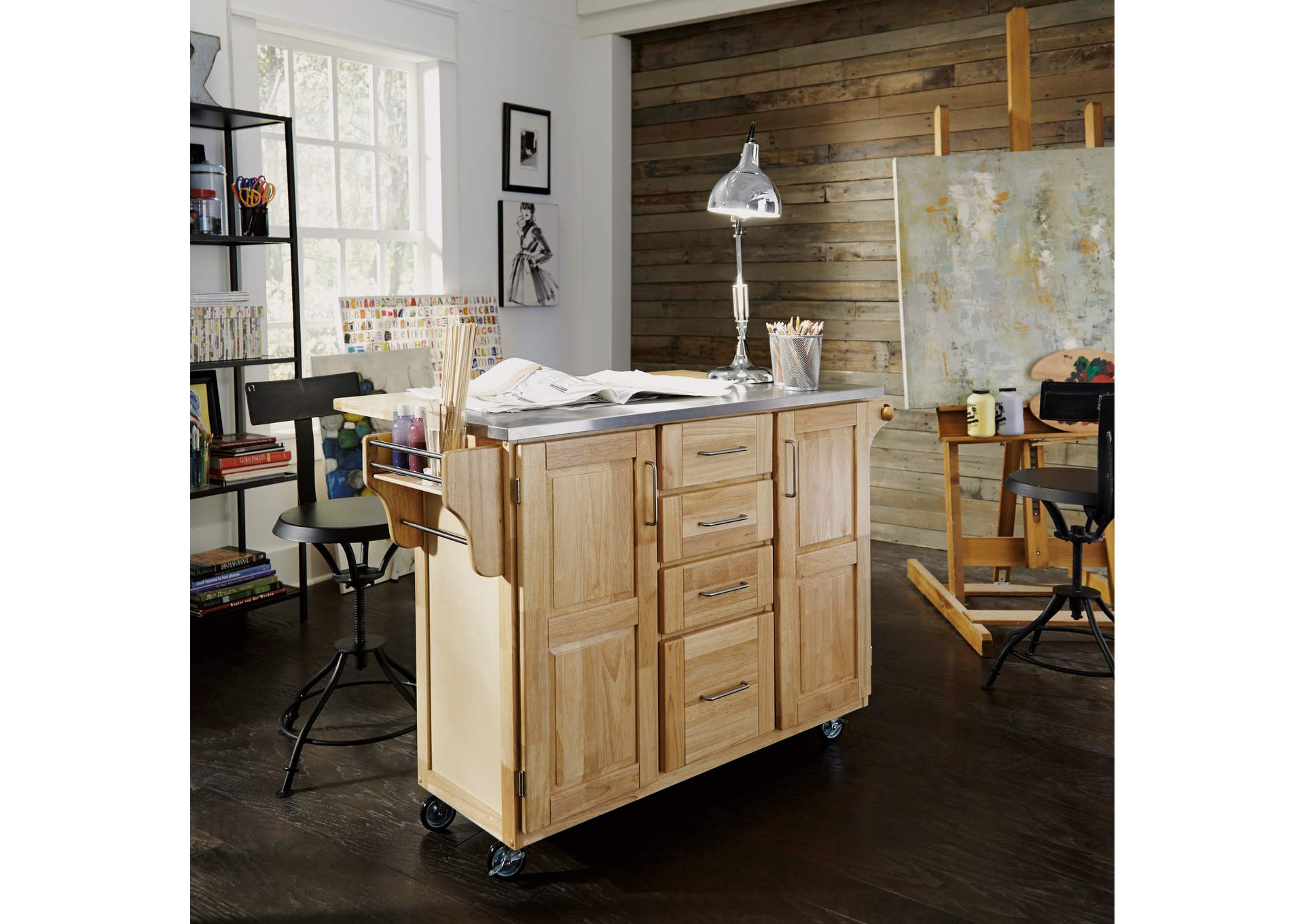 General Line Kitchen Cart By Homestyles,Homestyles