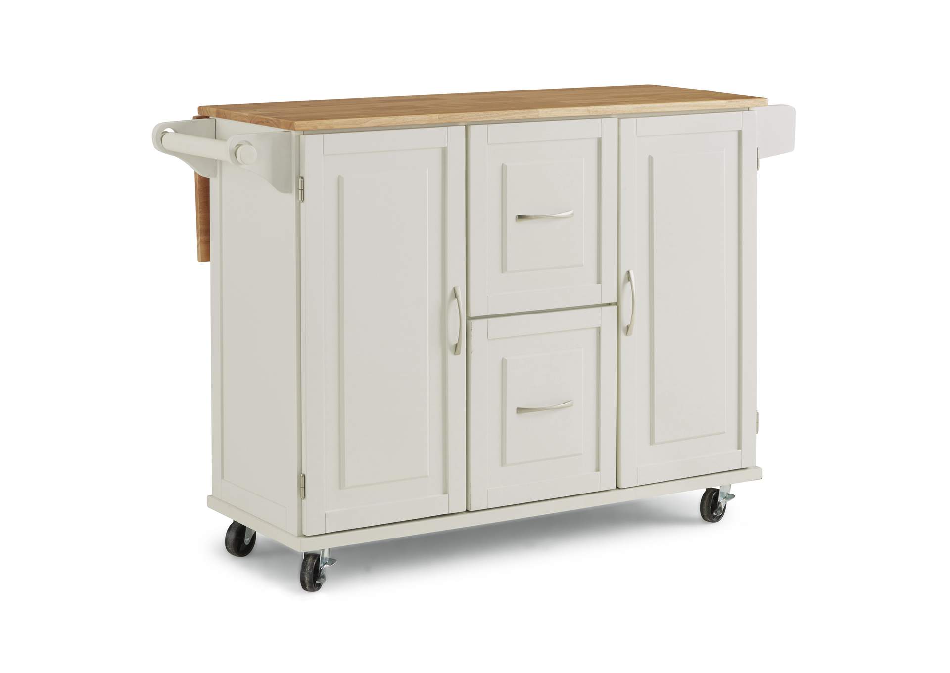 Blanche Kitchen Cart By Homestyles,Homestyles