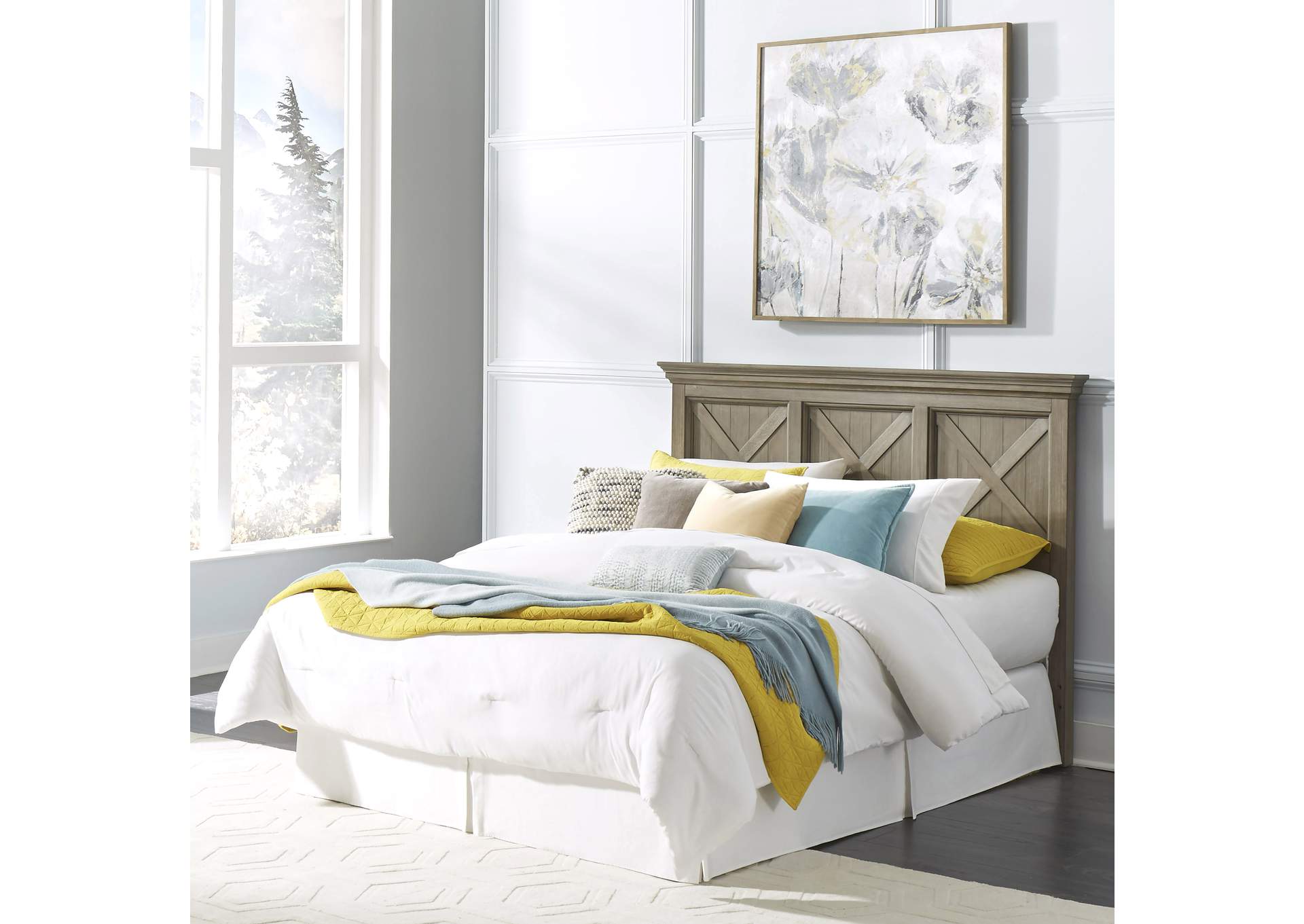 Walker Gray Queen Headboard,Homestyles