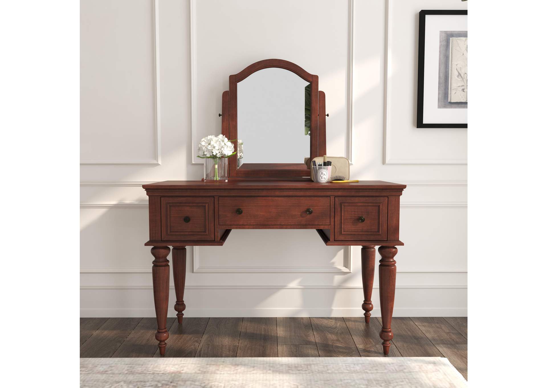 Lafayette Vanity Table By Homestyles,Homestyles