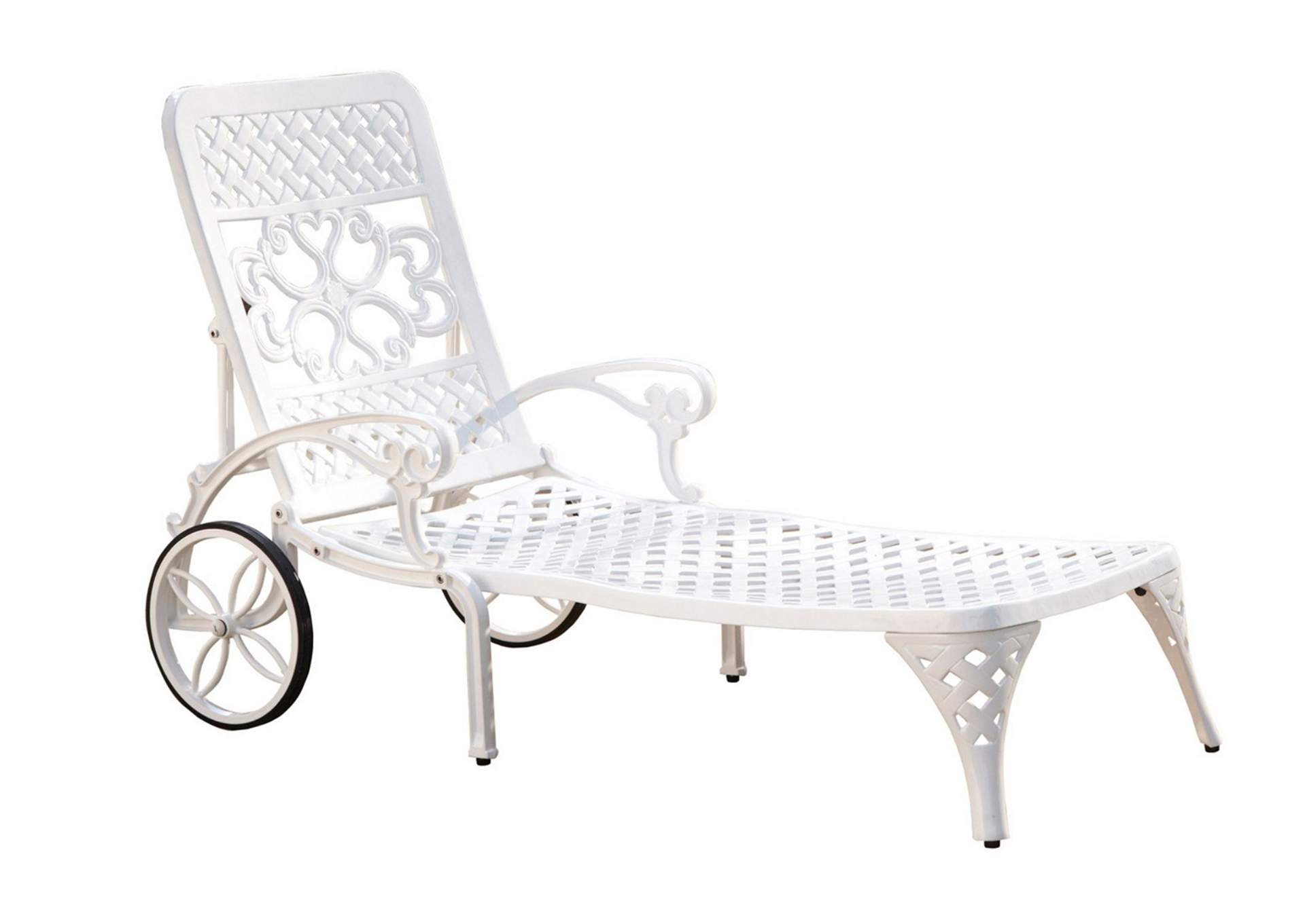 Sanibel Outdoor Chaise Lounge By Homestyles,Homestyles