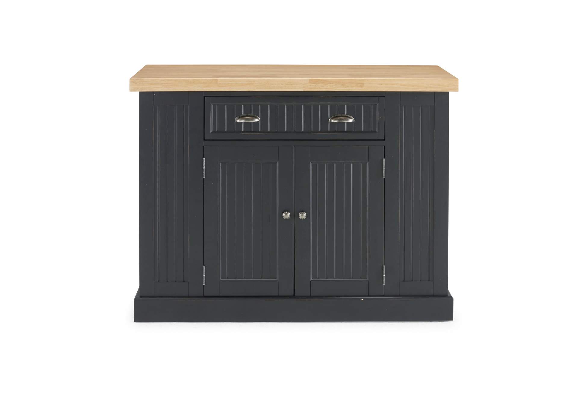 Hartford Black Kitchen Island,Homestyles