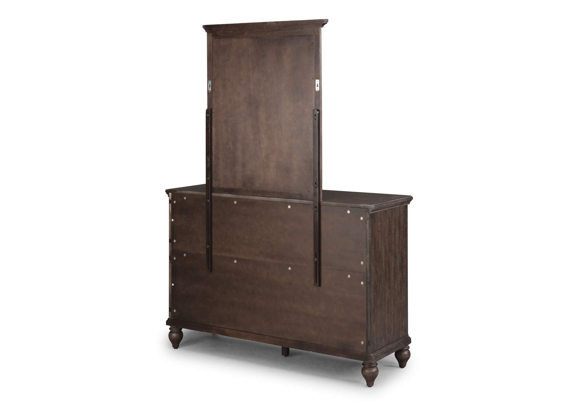 Marie Brown Dresser with Mirror,Homestyles