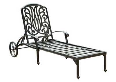 Capri Outdoor Chaise Lounge By Homestyles