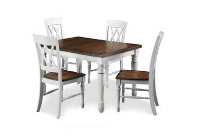 Image for Monarch Off-White 5 Piece Dining Set