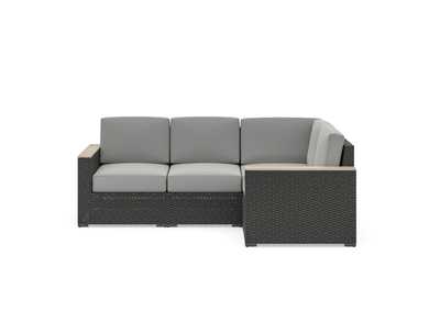 Image for Boca Raton Brown Outdoor 4 Seat Sectional