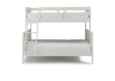 Century Off-White Twin Over Full Bunk Bed
