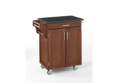 Image for Cuisine Cart Brown Kitchen Cart