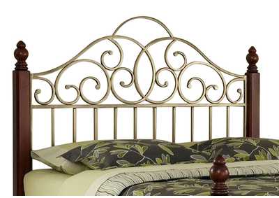 Image for St. Ives Brown King Headboard