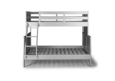 Venice Gray Twin Over Full Bunk Bed