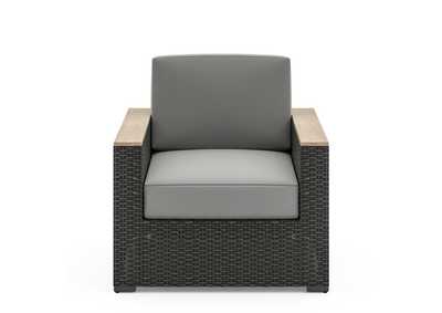 Image for Boca Raton Brown Outdoor Arm Chair