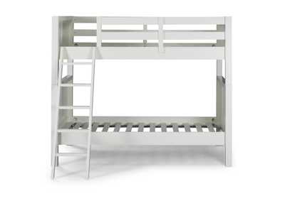 Century Off-White Twin Over Twin Bunk Bed