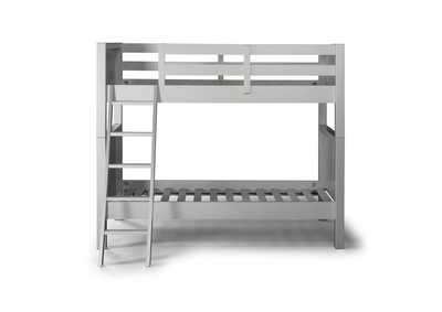 Venice Gray Twin Over Twin Bunk Bed