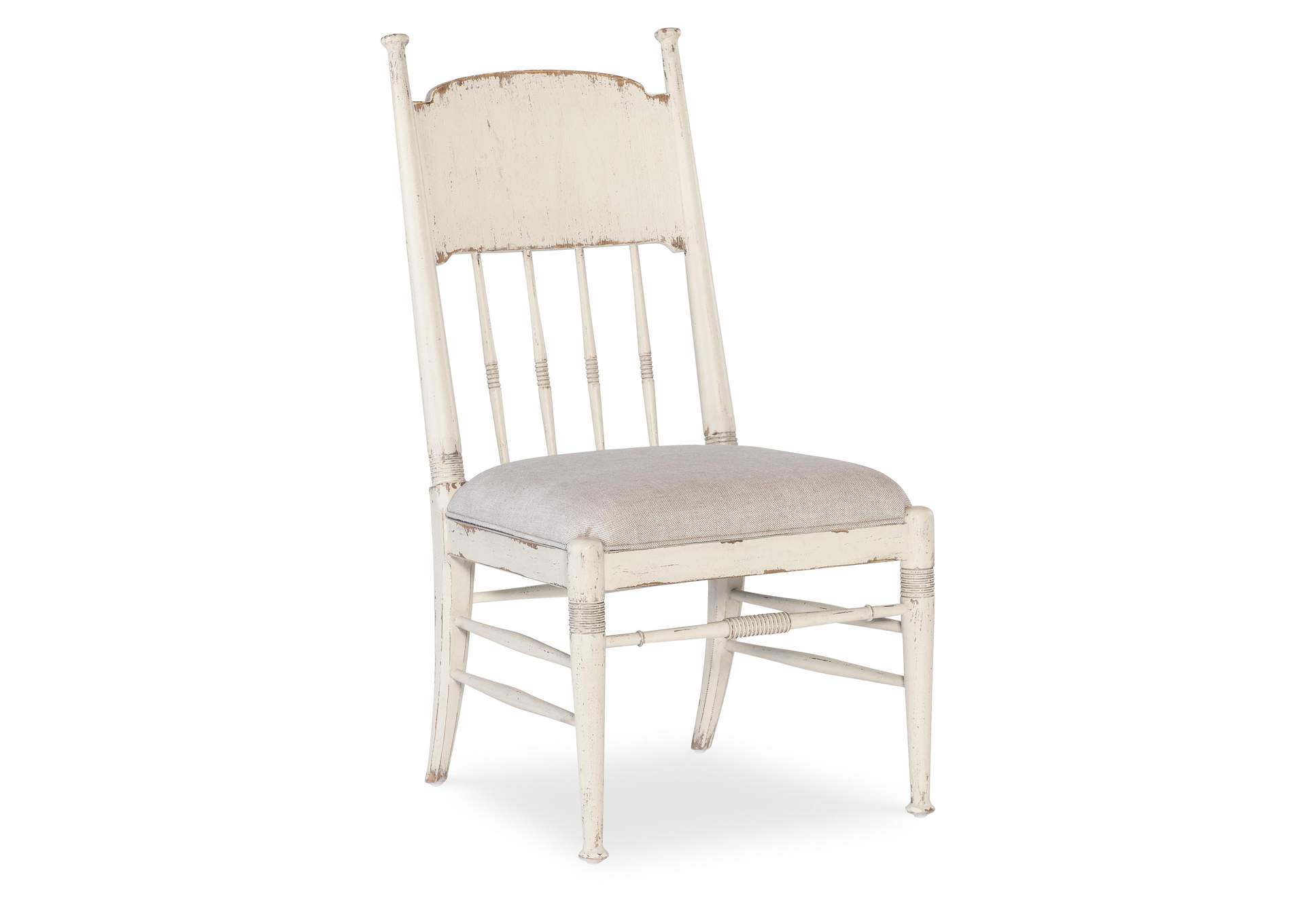 Americana Upholstered Seat Side Chair - 2 Per Ctn - Price Ea,Hooker Furniture