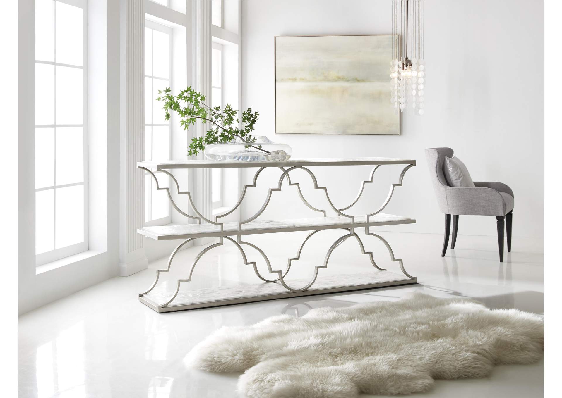 Melange Golden Gate Console,Hooker Furniture