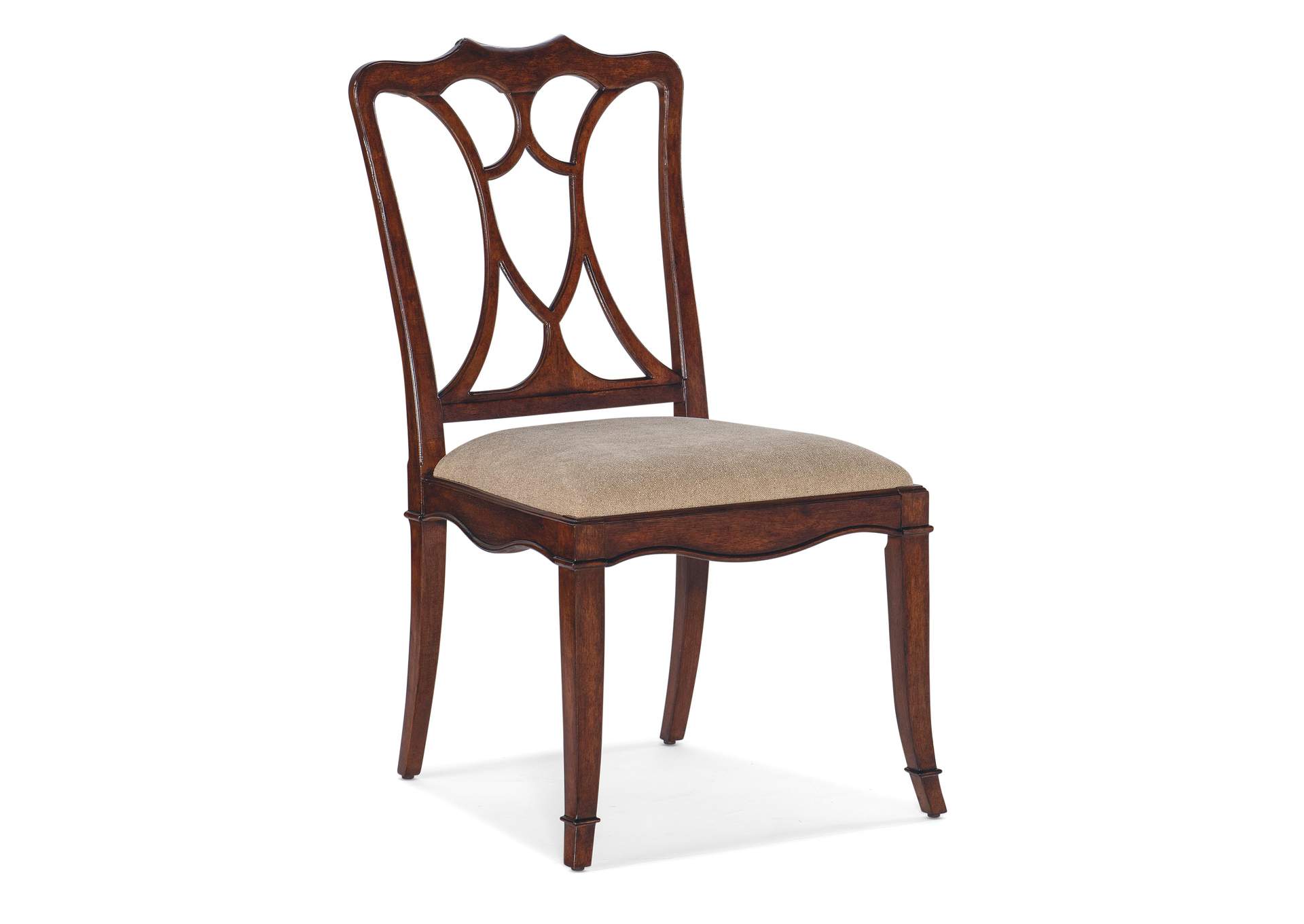 Charleston Upholstered Seat Side Chair - 2 Per Carton - Price Ea,Hooker Furniture