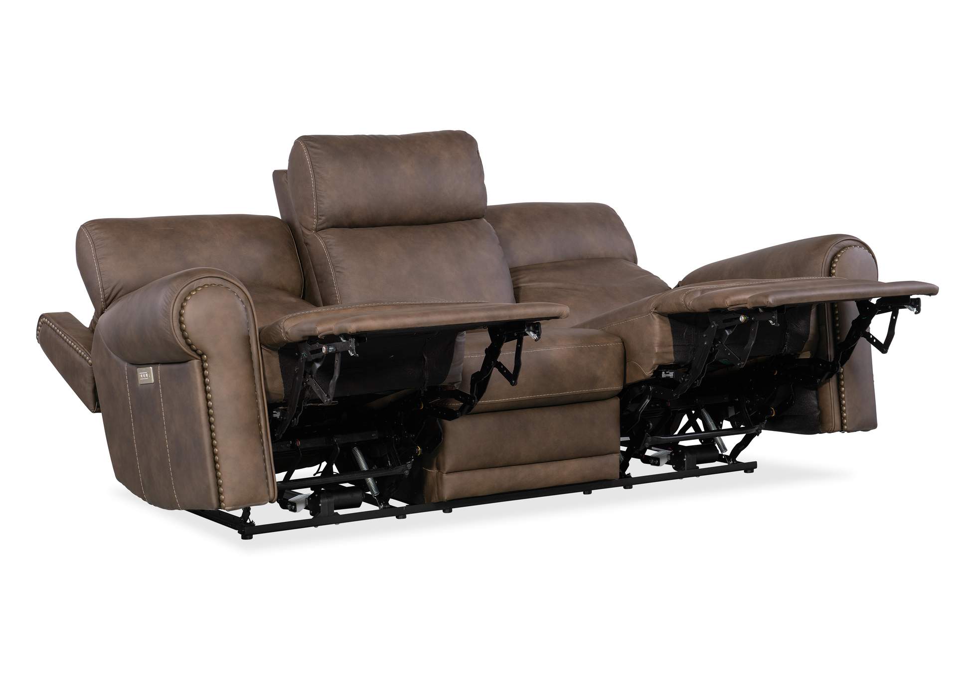 Duncan Power Sofa W - Power Headrest & Lumbar,Hooker Furniture