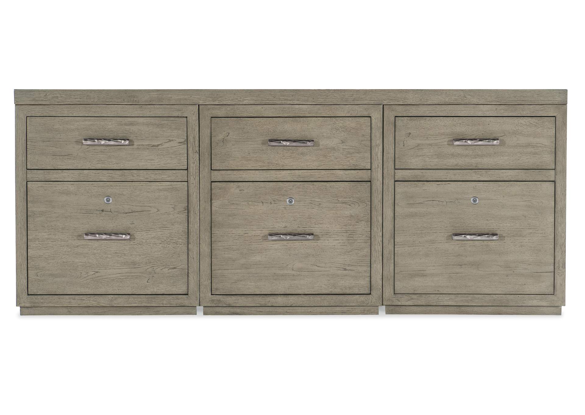 Linville Falls 72" Credenza With Three Files,Hooker Furniture