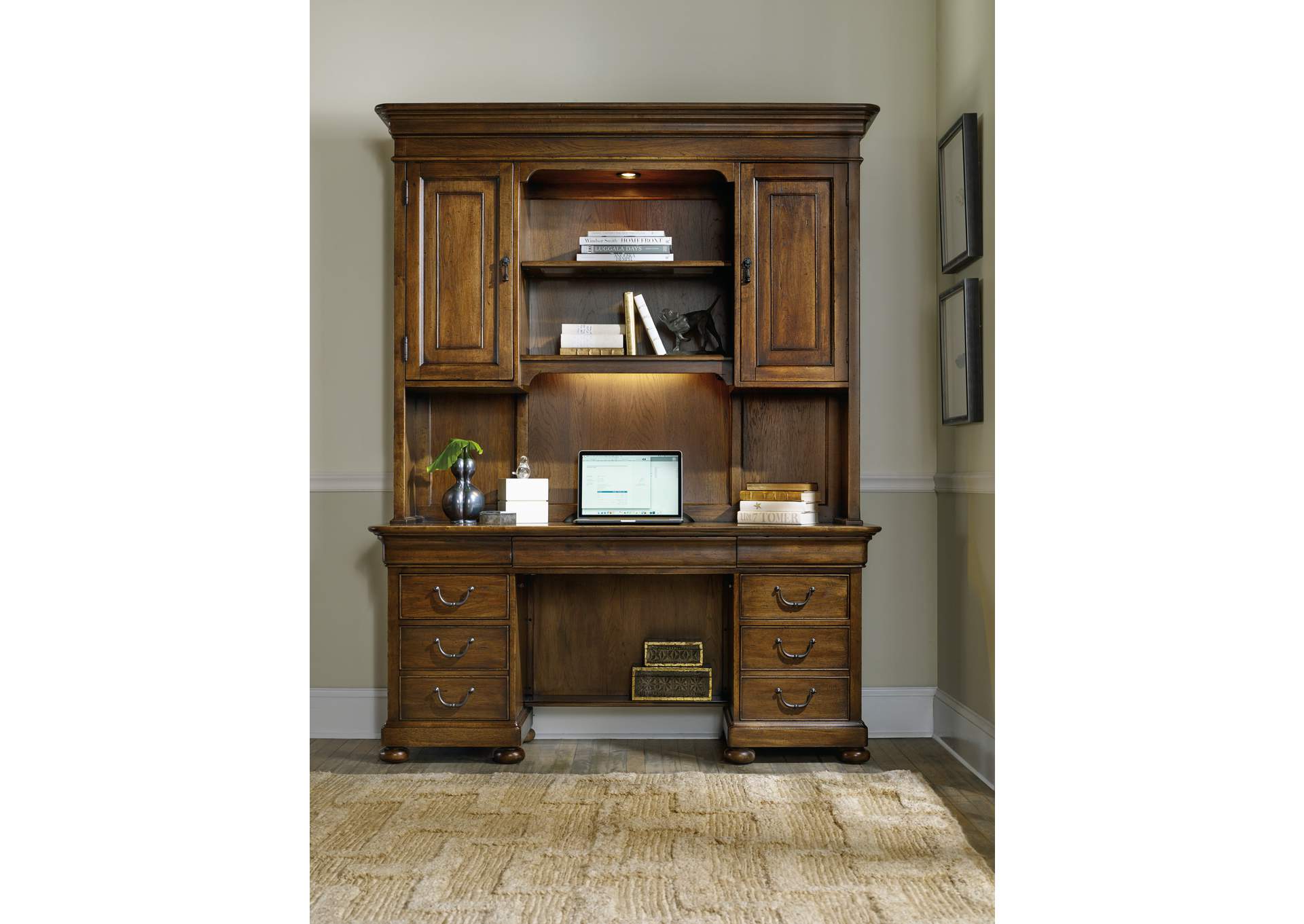 Archivist Computer Credenza,Hooker Furniture