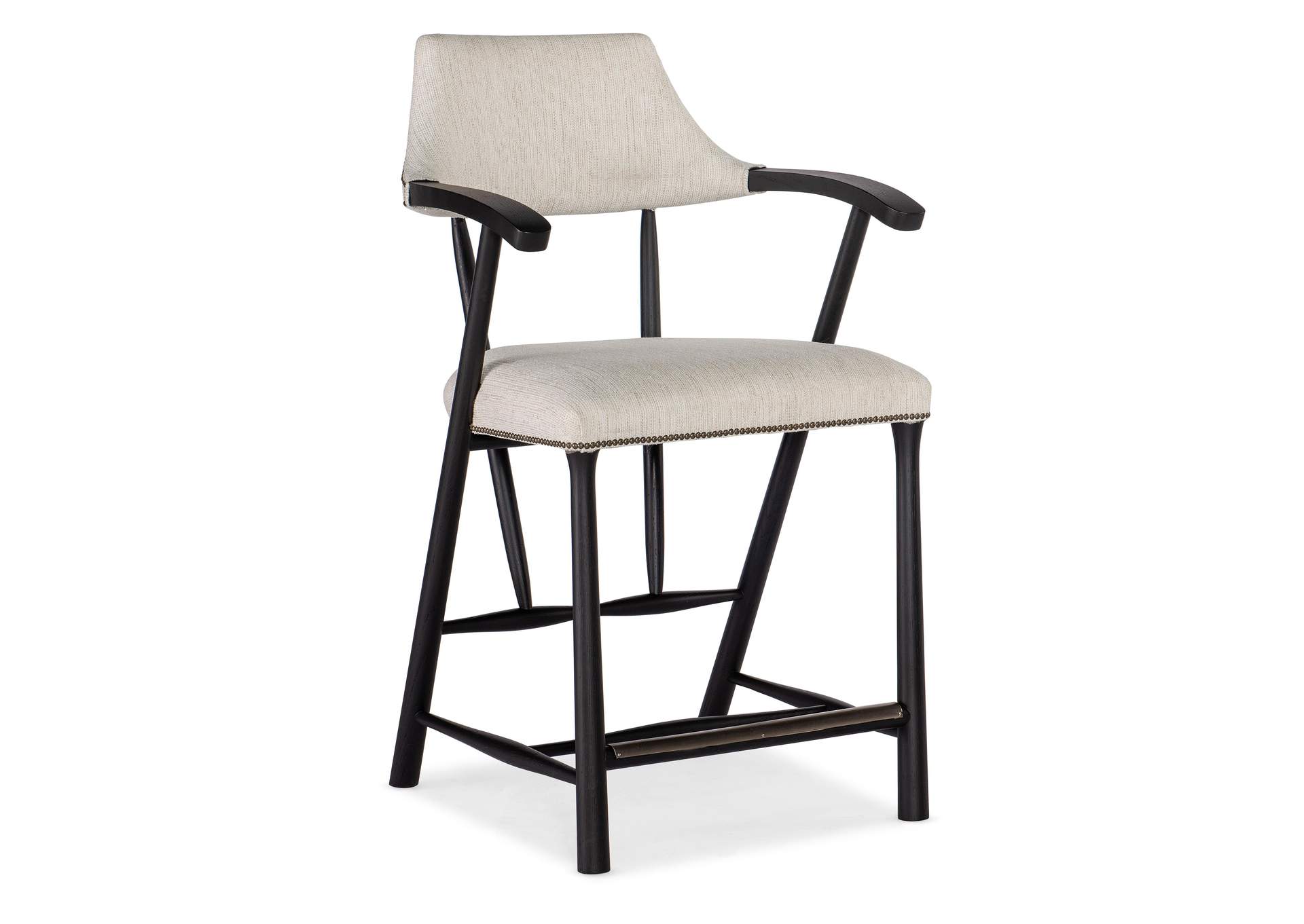 Linville Falls Stack Rock Counter Stool,Hooker Furniture