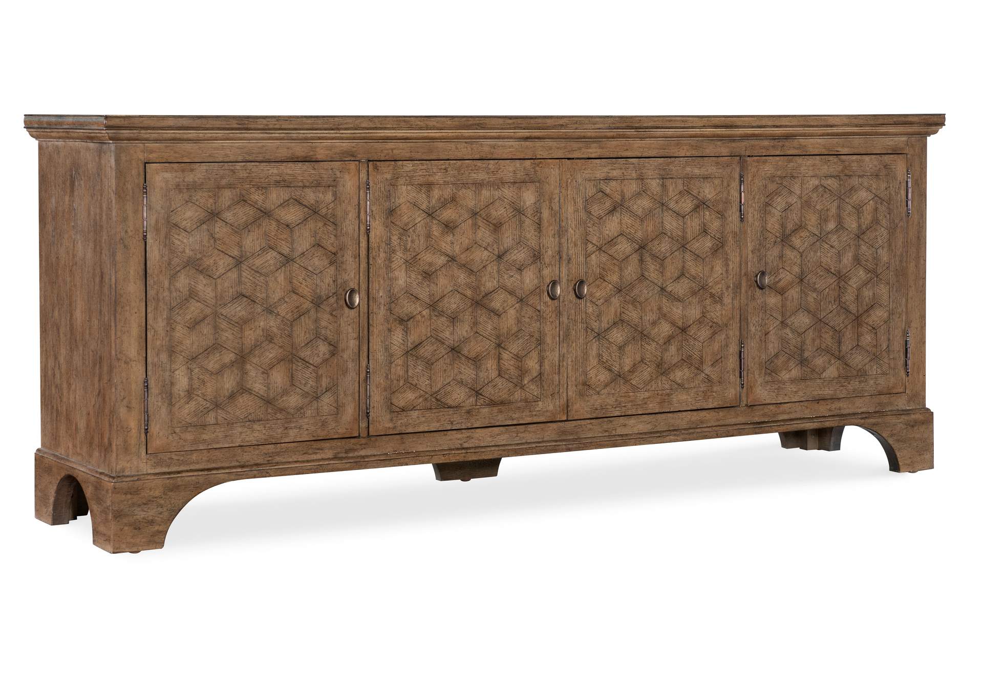 Americana Entertainment Credenza,Hooker Furniture