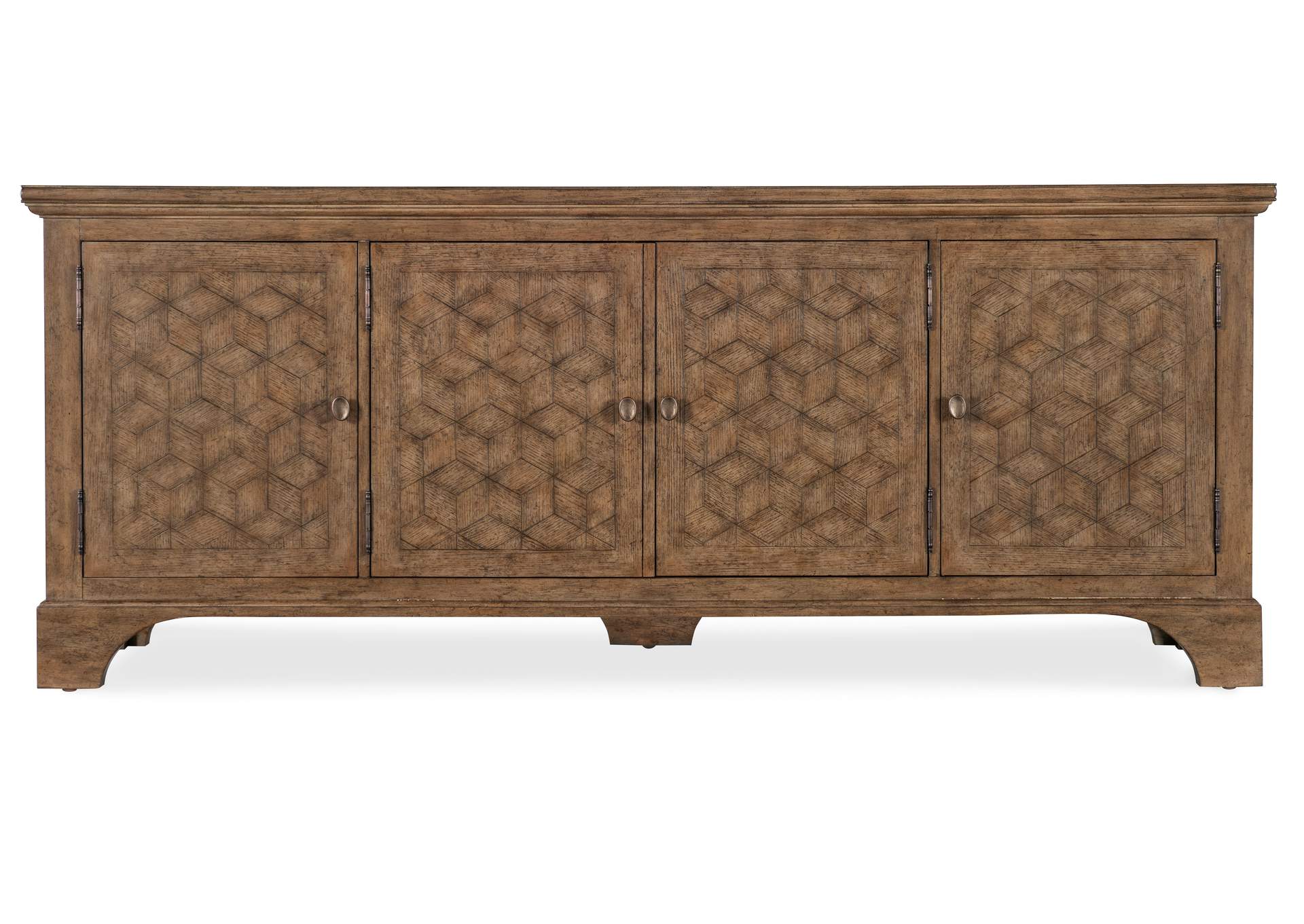 Americana Entertainment Credenza,Hooker Furniture