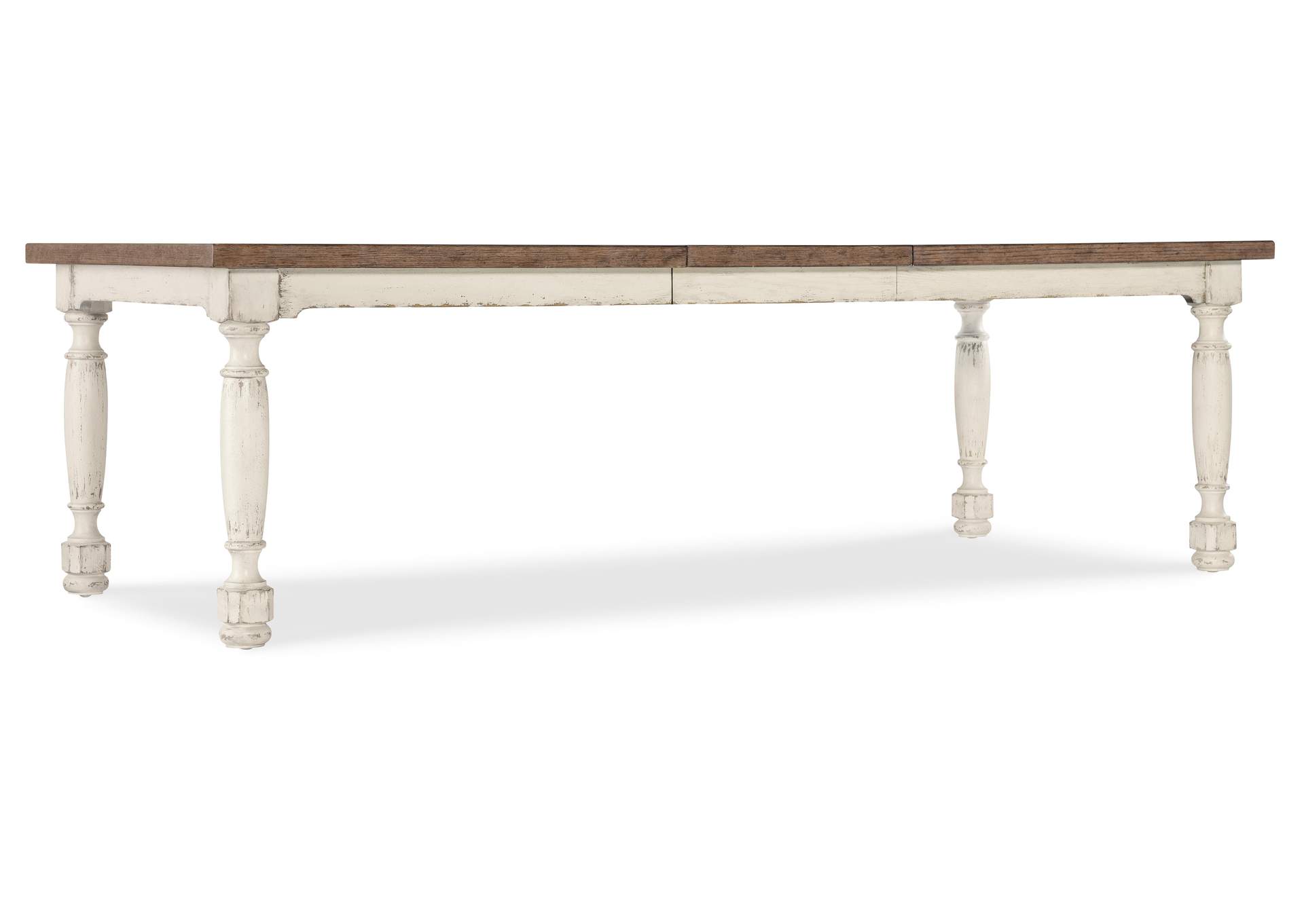 Americana Leg Dining Table W - 1 - 22In Leaf,Hooker Furniture