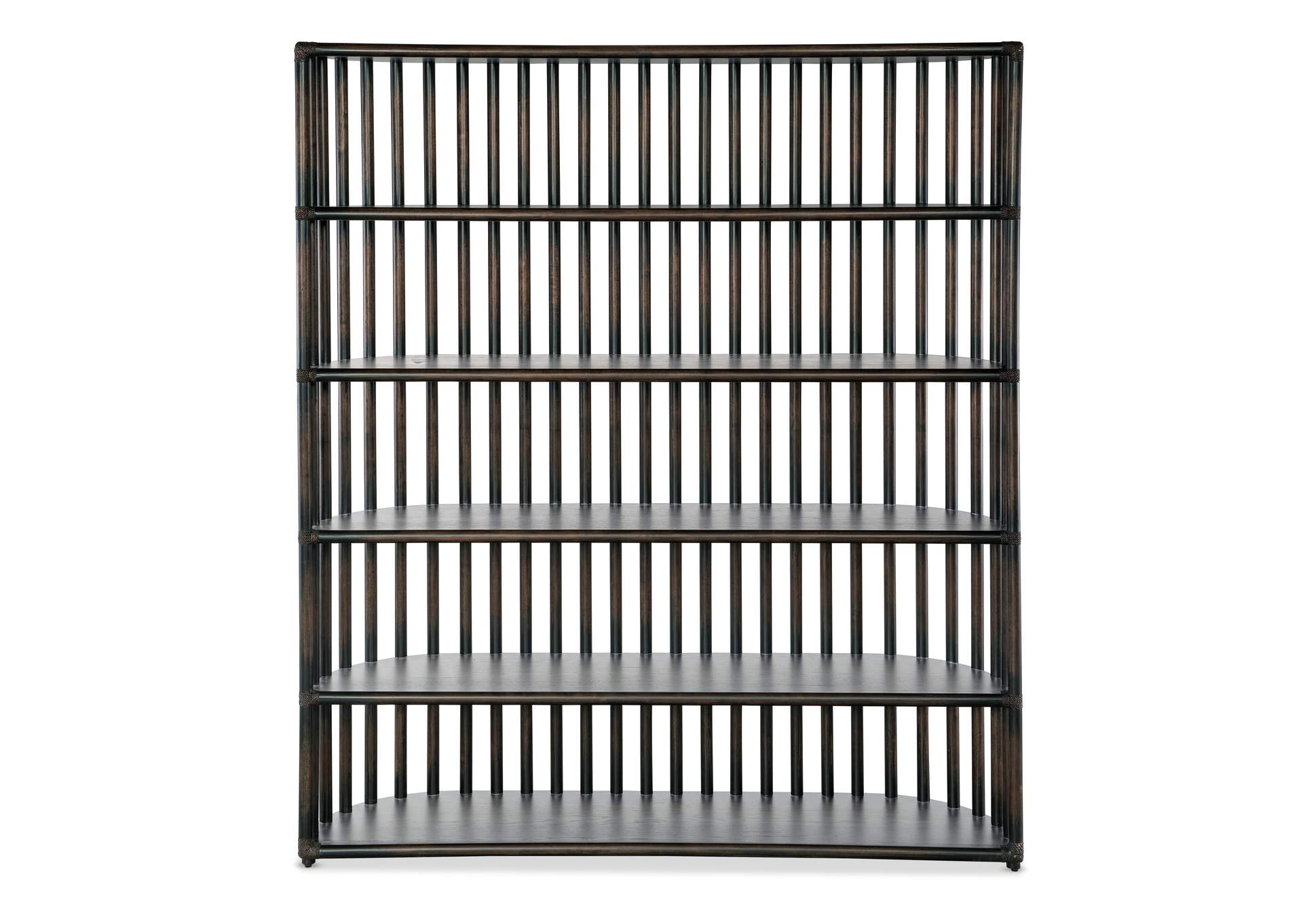 Retreat Slatted Bookcase,Hooker Furniture