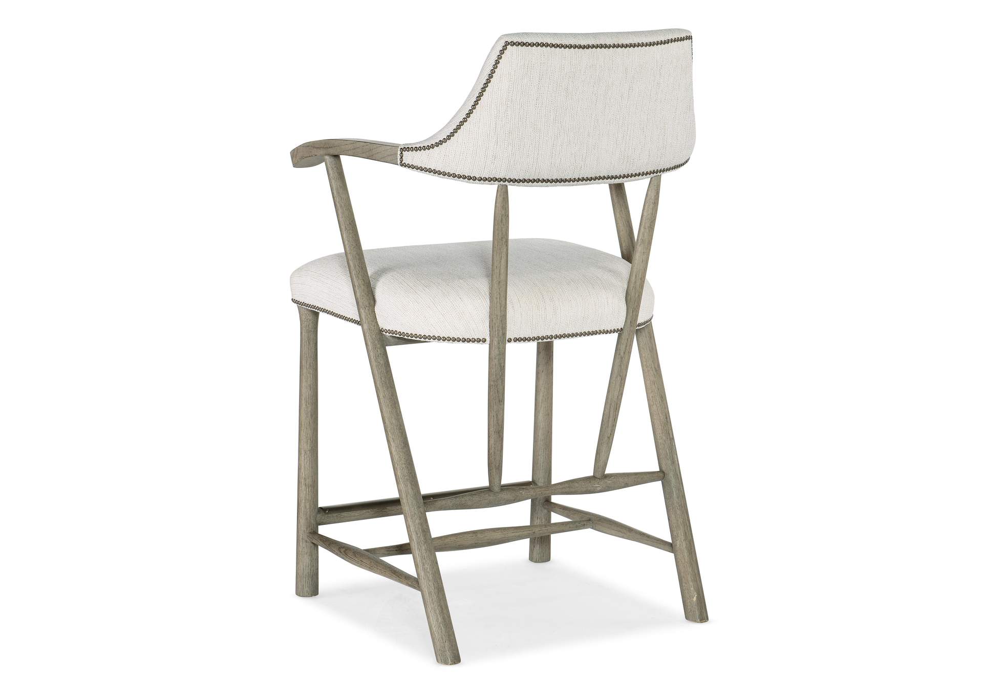 Linville Falls Stack Rock Counter Stool,Hooker Furniture