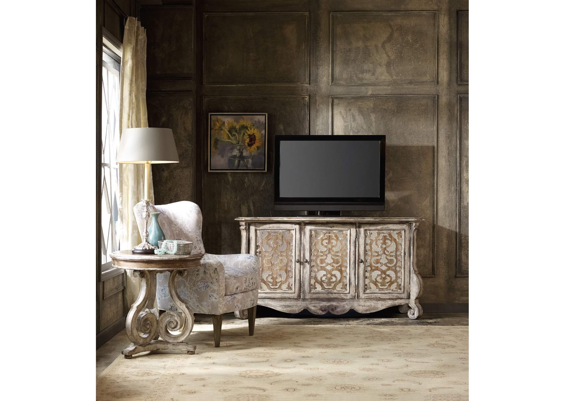 Chatelet Entertainment Console,Hooker Furniture