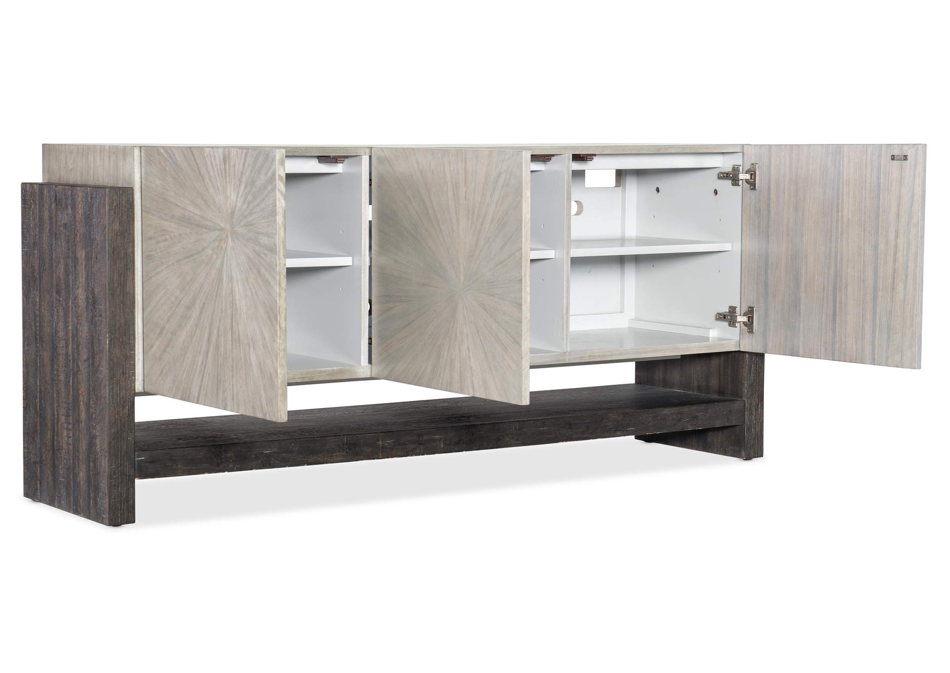 Melange Ground Perspective Credenza,Hooker Furniture