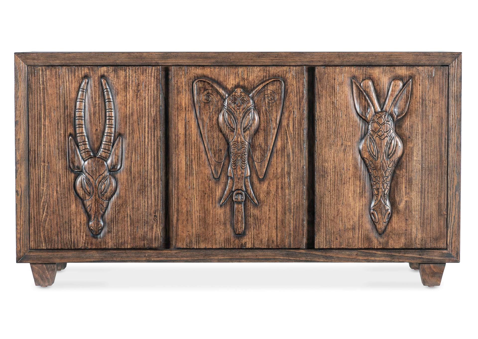 Commerce & Market Safari Credenza,Hooker Furniture