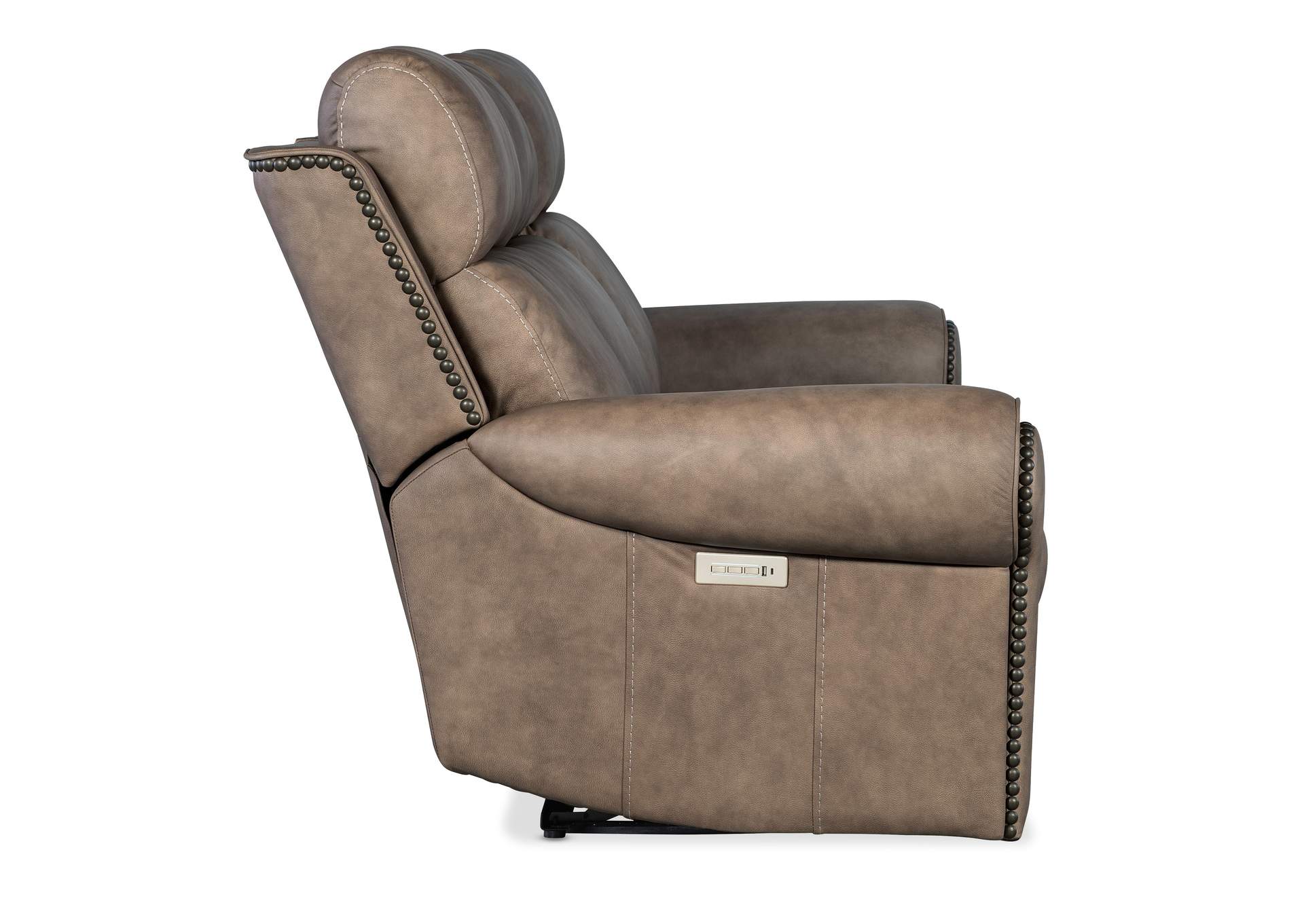 Duncan Power Sofa W - Power Headrest & Lumbar,Hooker Furniture