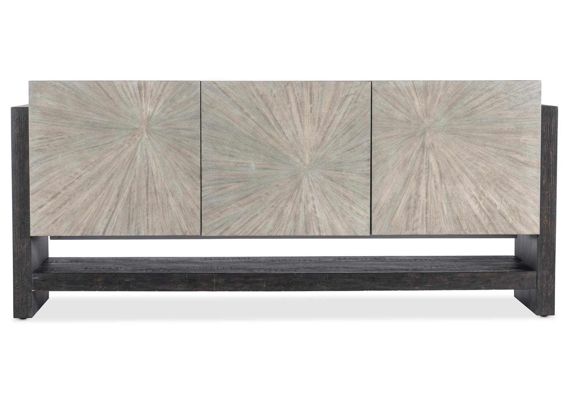 Melange Ground Perspective Credenza,Hooker Furniture