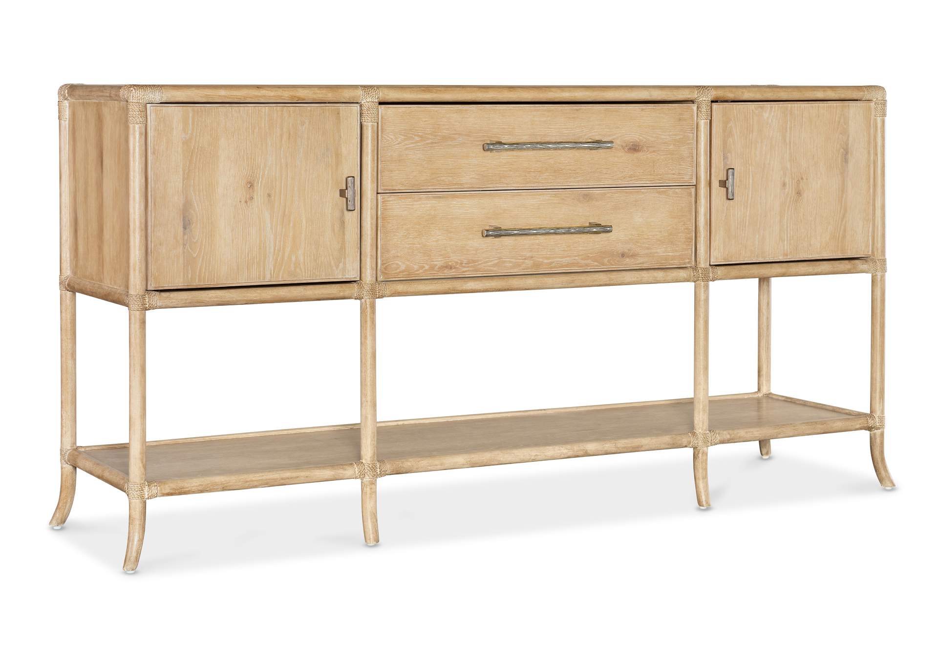 Retreat Pole Rattan Sideboard,Hooker Furniture