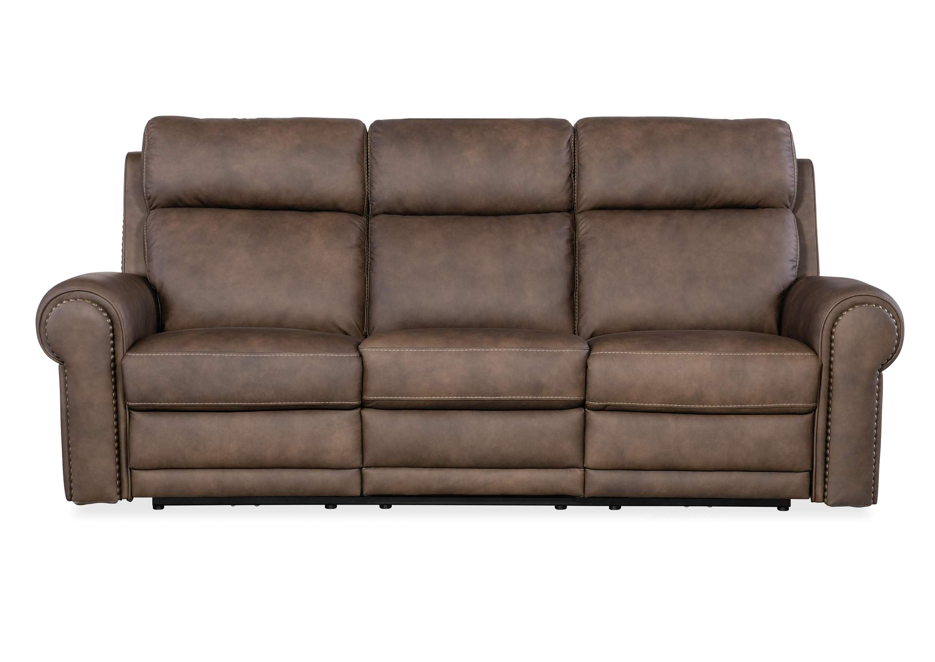 Duncan Power Sofa W - Power Headrest & Lumbar,Hooker Furniture