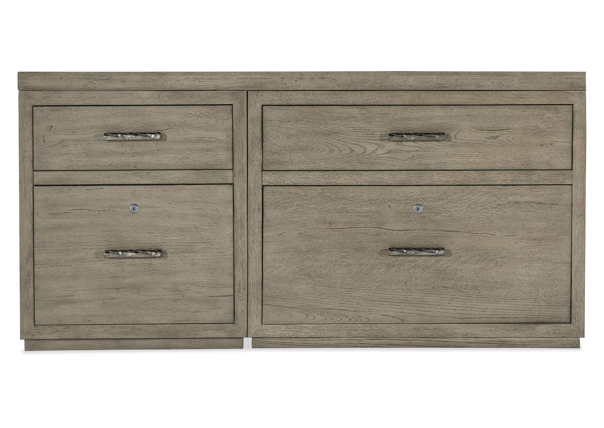 Linville Falls 60" Credenza With File and Lateral File,Hooker Furniture