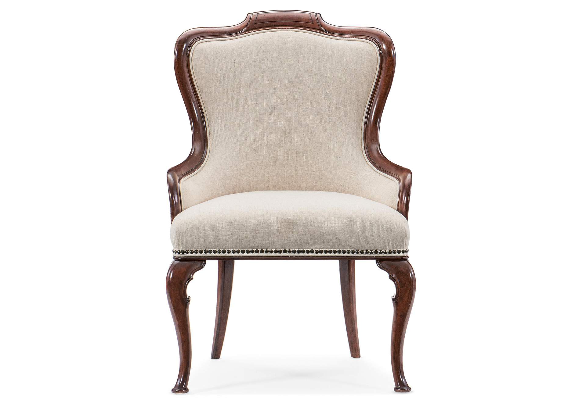 Charleston Upholstered Arm Chair,Hooker Furniture