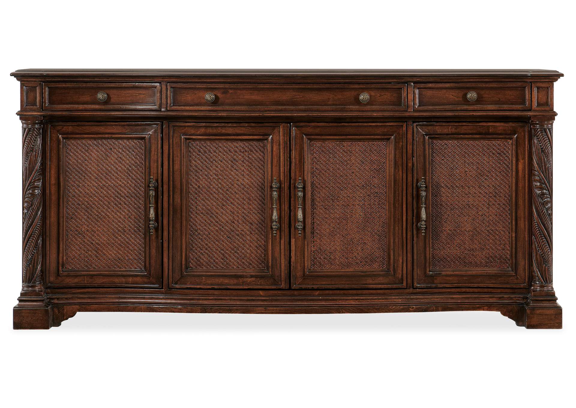 Charleston Four Door - Three Drawer Buffet,Hooker Furniture