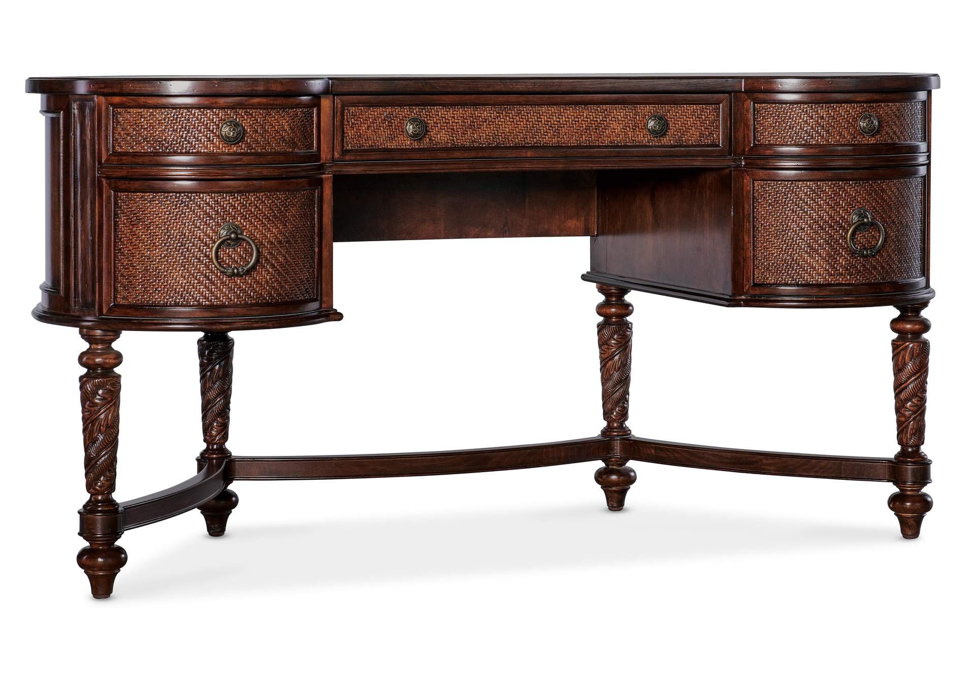 Charleston Kidney Writing Desk,Hooker Furniture