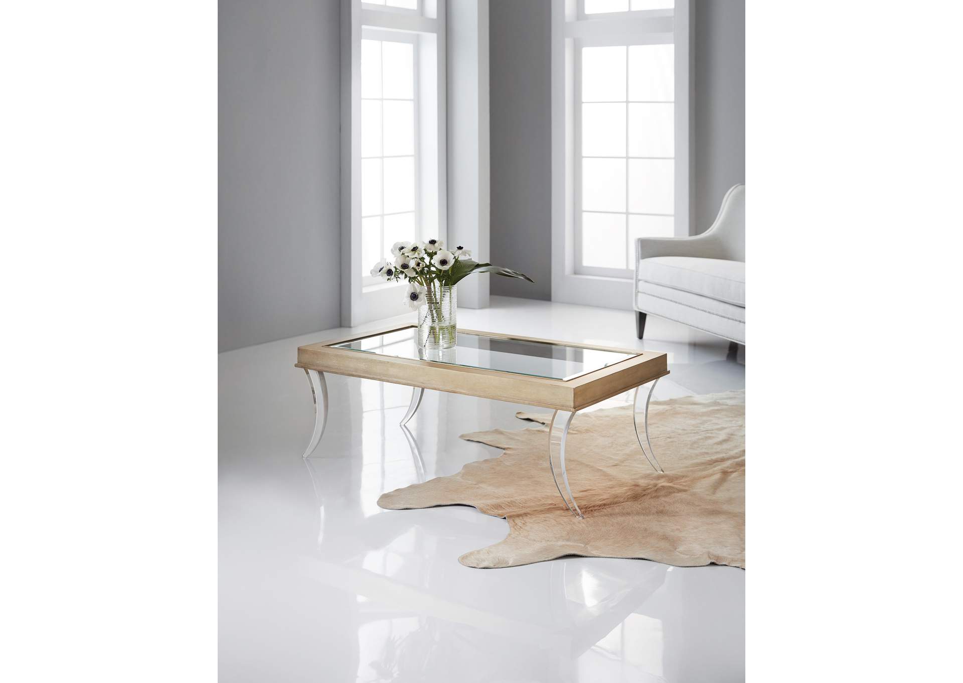 Melange Molina Cocktail Table,Hooker Furniture