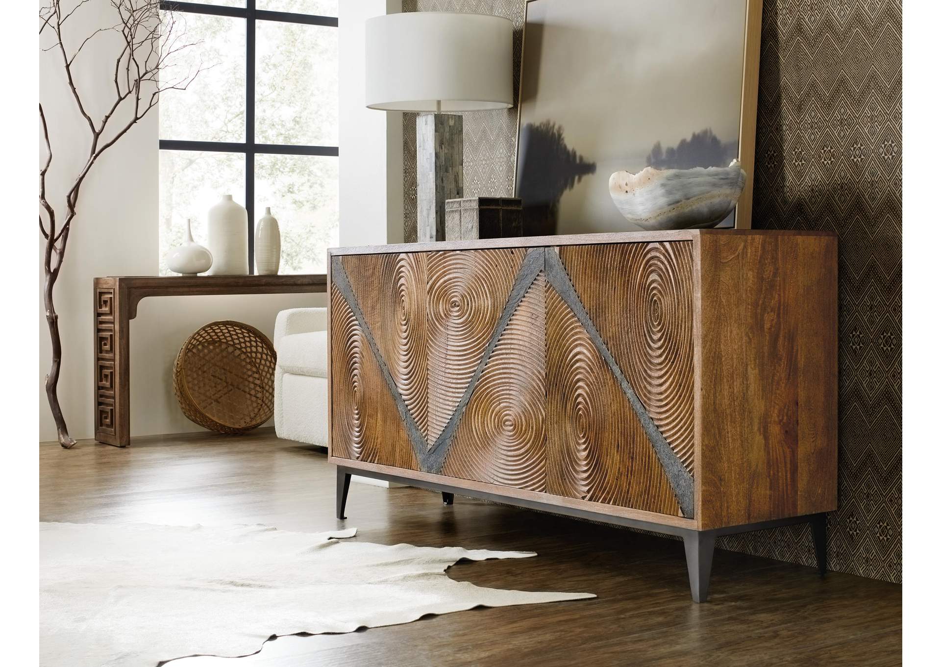 Commerce and Market Vortex Credenza,Hooker Furniture